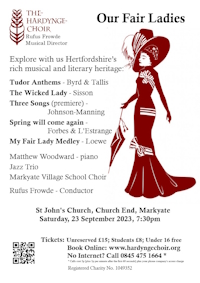 Concert - Our Fair ladies Concert - Our Fair ladies